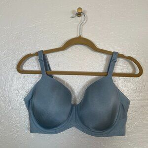 Wacoal Women Plus Size 38D Blue Ultimate Side Smoother Underwire T-Shirt Bra